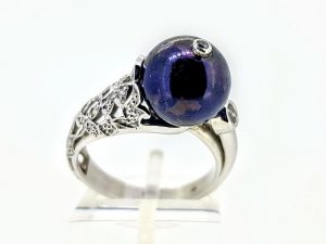 Ziedas su perlu Nr.19