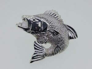 Zenkliukas zuvis, is aukso arba kitu medziagu)