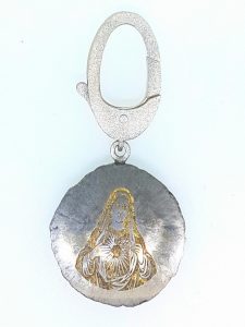 Pakabukas Nr.24 (is meteorito ir sidabro)