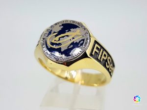 Ziedas zvejui-cempionui is aukso