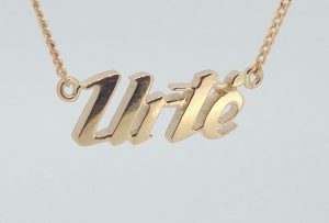 Pakabukas Nr.53 (su vardu is aukso arba sidabro)