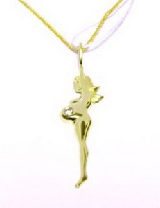 Pakabukas Nr.59 (moteris is geltono arba kitos spalvos aukso)