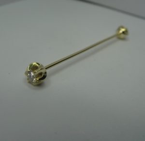 Smeige Nr.7 (is geltono, raudono arba balto aukso, su briliantu)