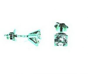 Auskarai Nr.70 (is balto, geltono arba raudono aukso, su briliantais)