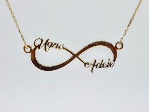 Pakabukas Nr.80 ( su vardais, is aukso )