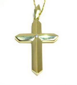 Pakabukas Nr.8 (kryzelis, is geltono, raudono arba balto aukso)