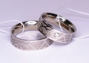 Vestuviniai ziedai Nr.111 (is balto, geltono arba raudono aukso)