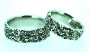 Vestuviniai ziedai Nr.185 (is platinos arba balto aukso)