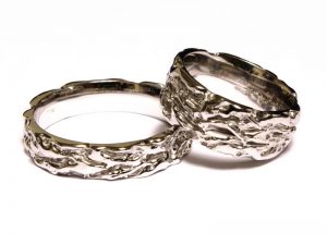 Vestuviniai ziedai Nr.216 (masyvus, is platinos arba aukso)