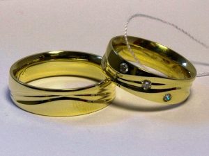 Vestuviniai ziedai Nr.243 (is geltono, balto arba raudono aukso)