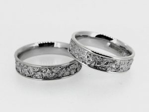 Vestuviniai ziedai Nr. 251 (is balto,geltono arba raudono aukso)