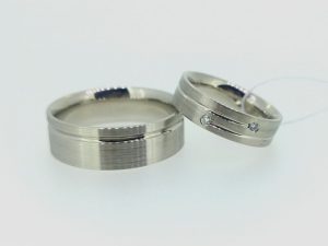 Vestuviniai ziedai Nr.255 (is platinos arba aukso)