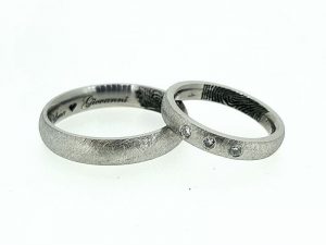 Vestuviniai ziedai Nr.278 (is platinos arba aukso)