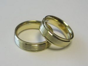 Vestuviniai ziedai Nr.38 (is geltono, balto arba raudono aukso)