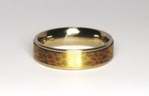 Vestuviniai ziedai Nr.99 (is platinos ir aukso, "makume gane")